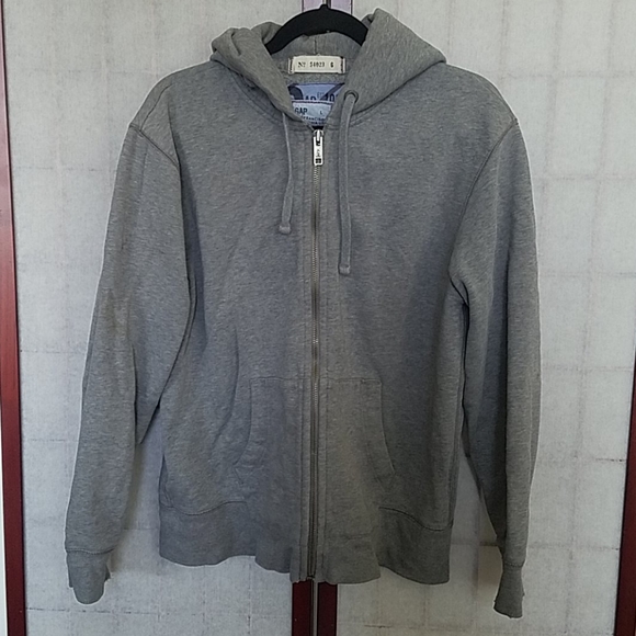 GAP Other - 🎉HP🎉Men's GAP gray zip hoodie sweatshirt. Men's size L.